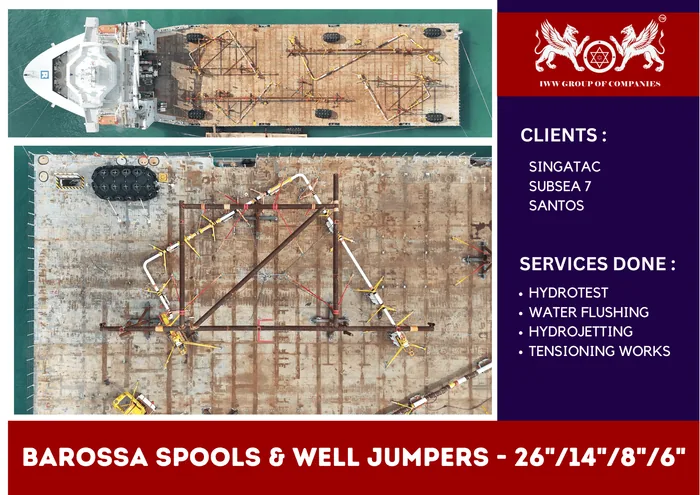 BAROSSA SPOOLS & WELL JUMPERS - 26"/14"/8"/6"